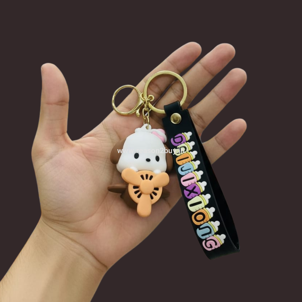 Silicone Cute Keychain Key Ring Holders (R2BS505-2)