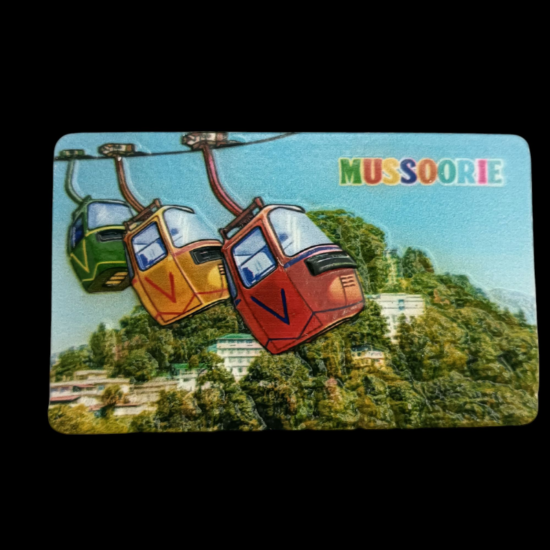 Decorative 3D Polyresin Refrigerator Magnet – Vivid Travel Souvenir, Spiritual Idol & Food Miniature Magnet