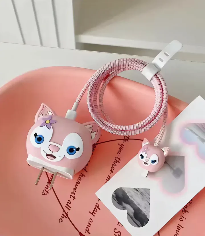 25W Charger Protector for Samsung, Protective Silicone Case Cover 25W Power Adapter Charger with Wire Saver - Pack of 1