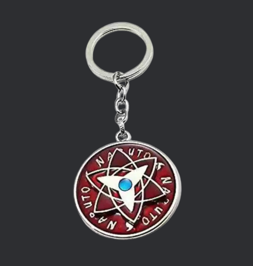 Premium Metal Spinning Keychain Ring - Rotating & Revolving Key Holder