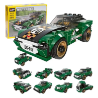 Bricks Racing Multificence Block Kit 31015, 195+ Pieces, 10 Modals of Car DIY 6+ Age Kids Game, Intelligent, Learning, Educational Toy