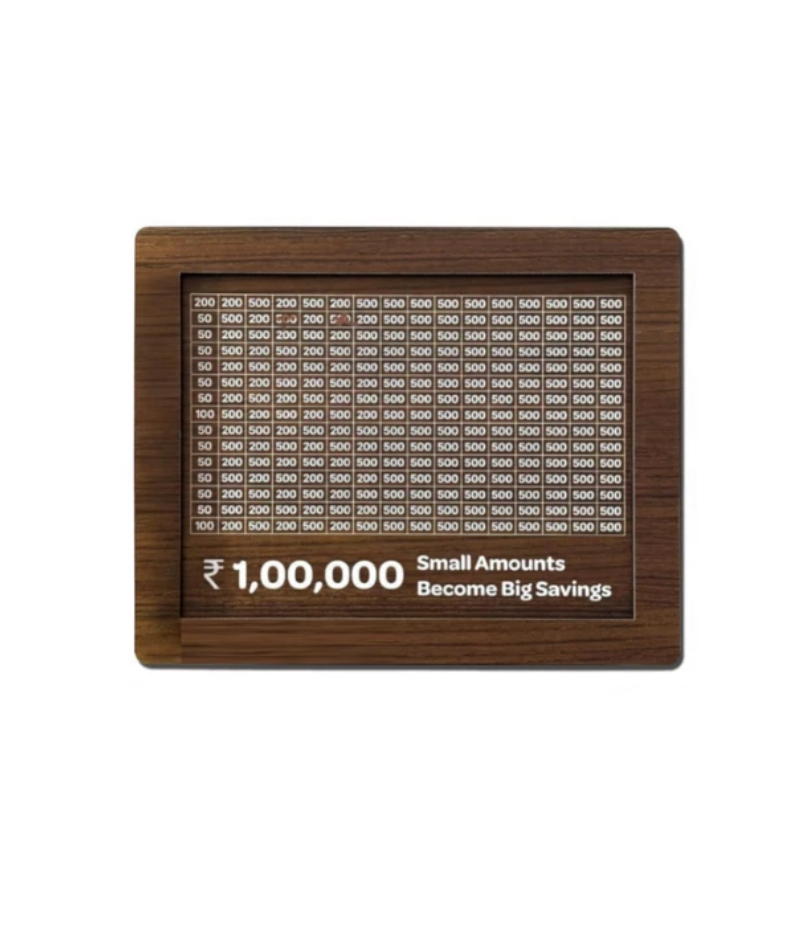 Wooden Mini Money Bank | Small Piggy Bank for Kids Savings & Home Decor