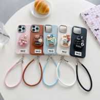 Toy Story 3D Character Soft Silicone Phone Case with Wrist Strap (R2BS983)