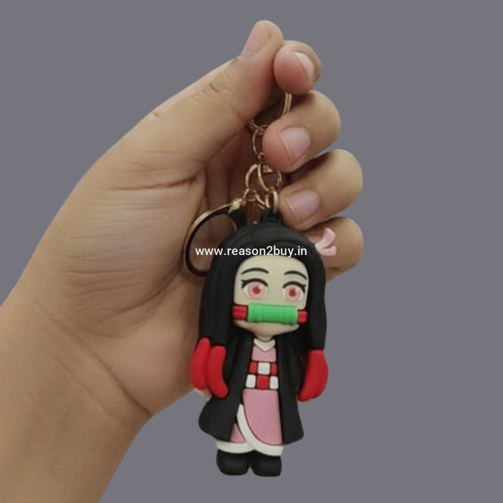 Silicone Cute Keychain Key Ring Holders (R2BS505-17)
