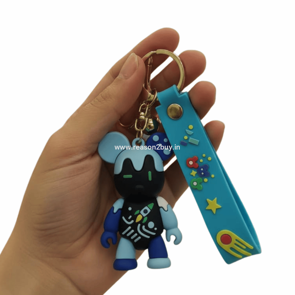 Silicone Cute Keychain Key Ring Holders (R2BS505-4)
