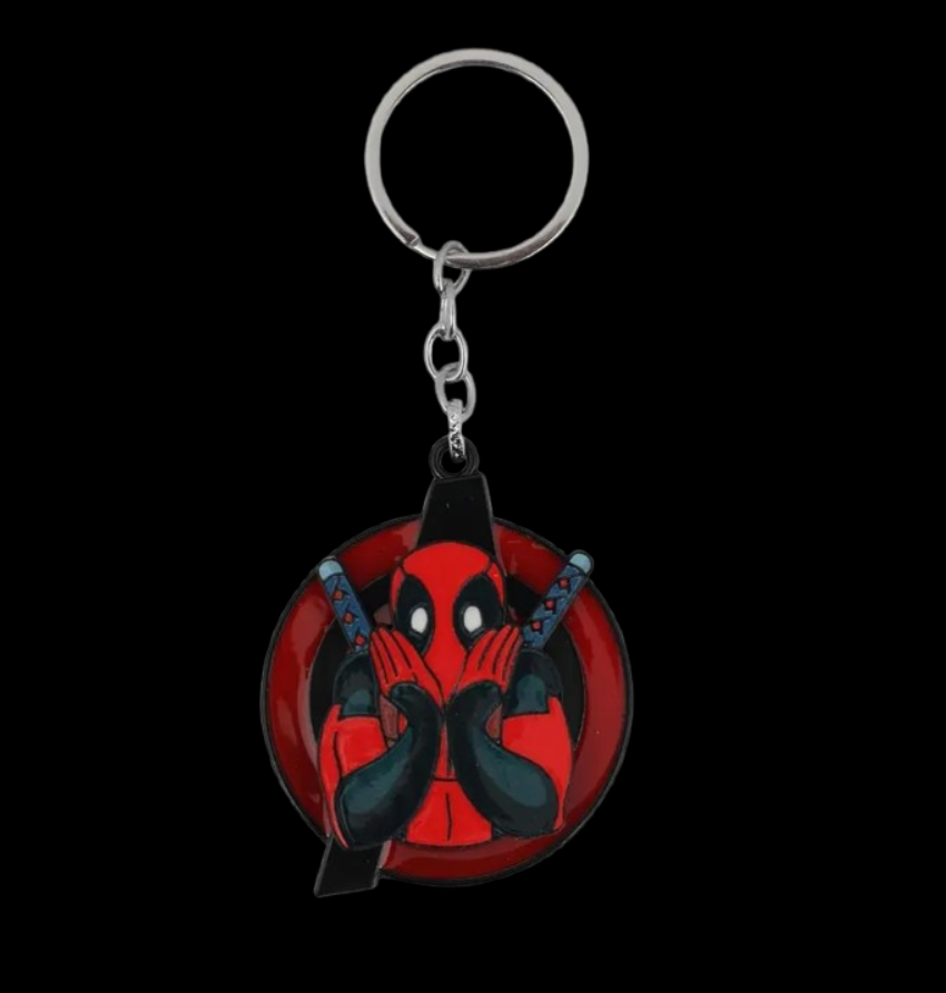 Premium Metal Spinning Keychain Ring - Rotating & Revolving Key Holder