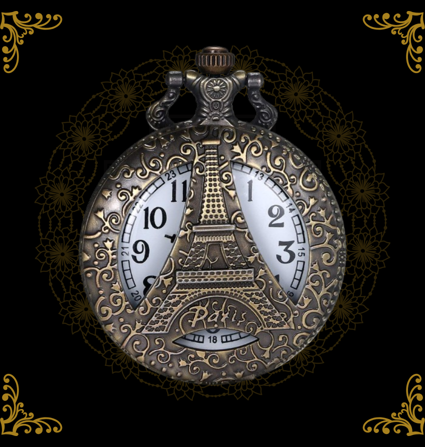 Vintage Brass Quartz Pocket Watch Keychain Pendant - Antique Finish Gift for Boys & Girls