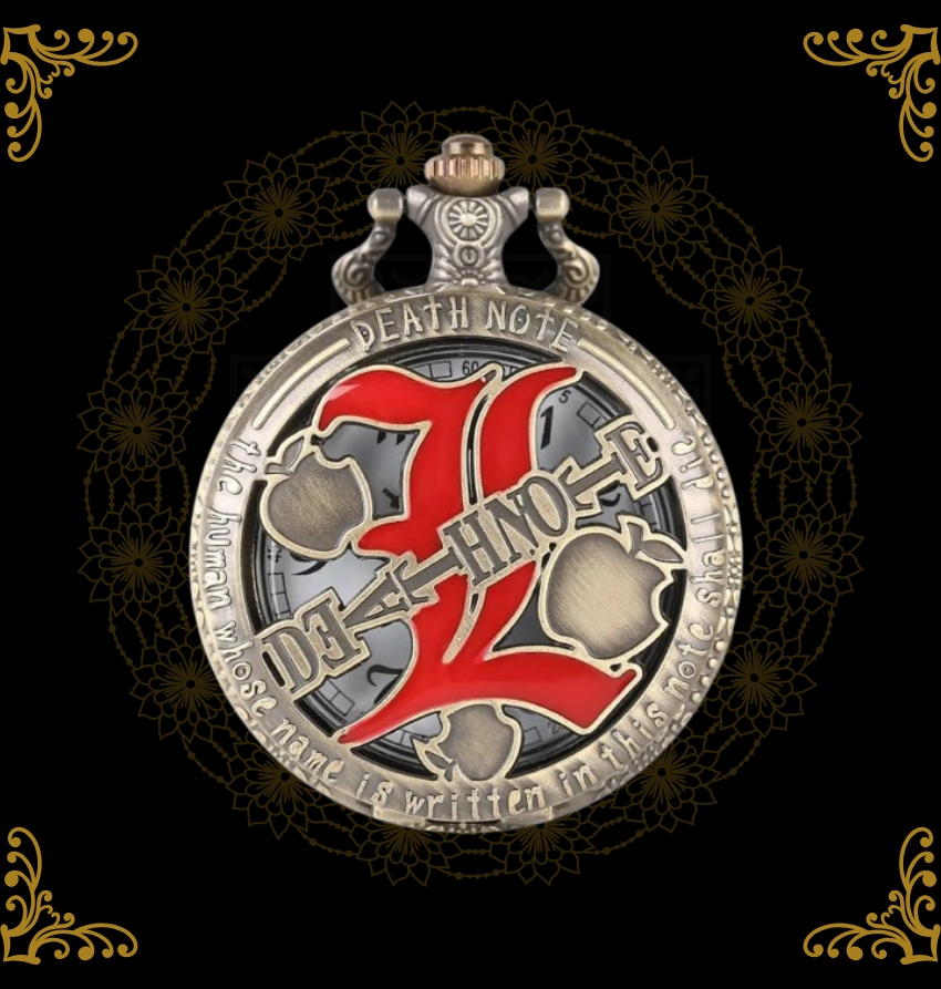 Vintage Brass Quartz Pocket Watch Keychain Pendant - Antique Finish Gift for Boys & Girls