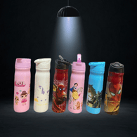 Stainless Steel Water Bottle for Kids School Party Gift Travel Picnic with Modern Print Best Birthday Gift - 500 ml (R2BS641)