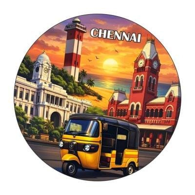 Premium Acrylic Fridge Magnet – High-Gloss Die-Cut Decorative Magnet for Lockers, Fridges & Office