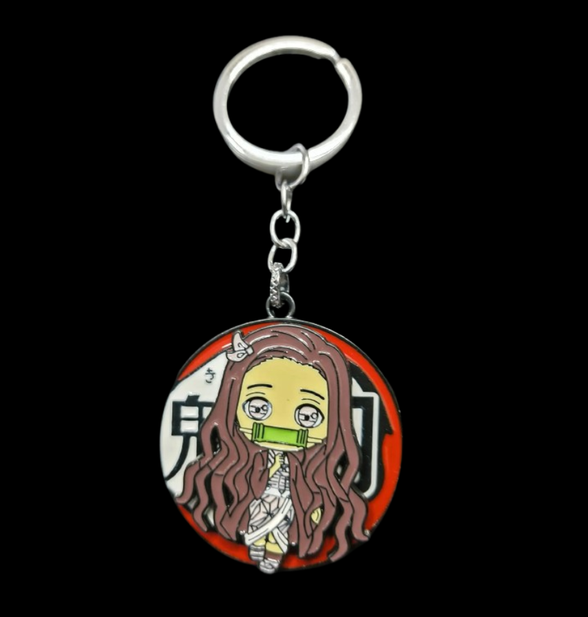 Premium Metal Spinning Keychain Ring - Rotating & Revolving Key Holder