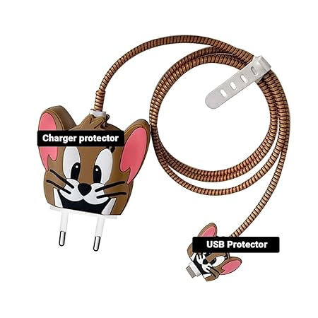 25W Charger Protector for Samsung, Protective Silicone Case Cover 25W Power Adapter Charger with Wire Saver - Pack of 1