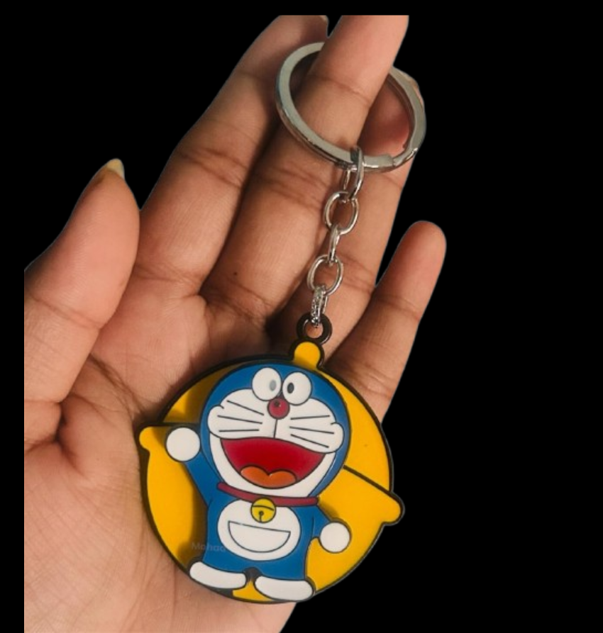 Premium Metal Spinning Keychain Ring - Rotating & Revolving Key Holder