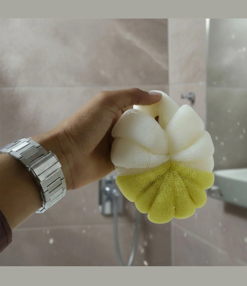 Natural Exfoliating Loofah Body Sponge - 1 Piece